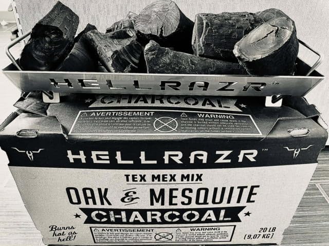 Amazon.com : OPMOD HellRazr Tex Mex Mix Oak/Mesquite Charcoal, 20